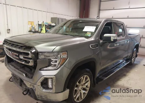 2021 GMC Sierra 1500 4Wd Standard Box Slt from USA, damaged, VIN 3GTU9DED3MG157615